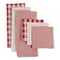 DII® Holiday Checks Heavyweight Dishtowel & Dishcloth Set